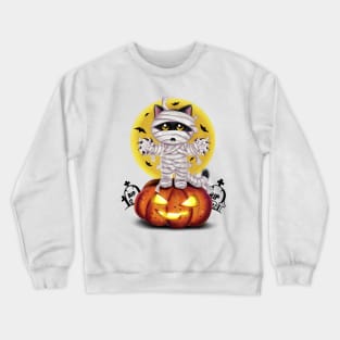 Mummy cat Crewneck Sweatshirt